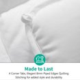 thumbnail image 3 of APSMILE Couette Réversible Ultra Douce en Microfibre Tout Blanc, 3 of 8