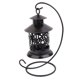 thumbnail image 5 of Candelabro colgante estilo marroquí con base para velas de té - Negro, 5 of 5