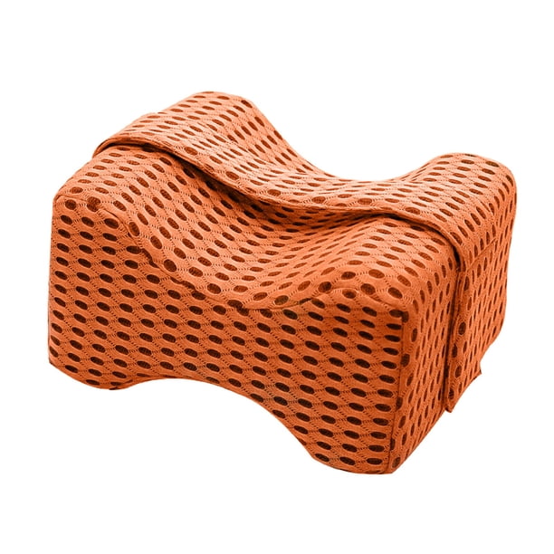 Almohada ortopédica para rodillas, espuma viscoelástica, soporte para piernas, tela de malla transpirable