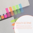 thumbnail image 3 of BRIGHTFUFU Transparent Highlighter Tape Fluorescent Index Tabs 10pcs Highlighting Planners, 3 of 8