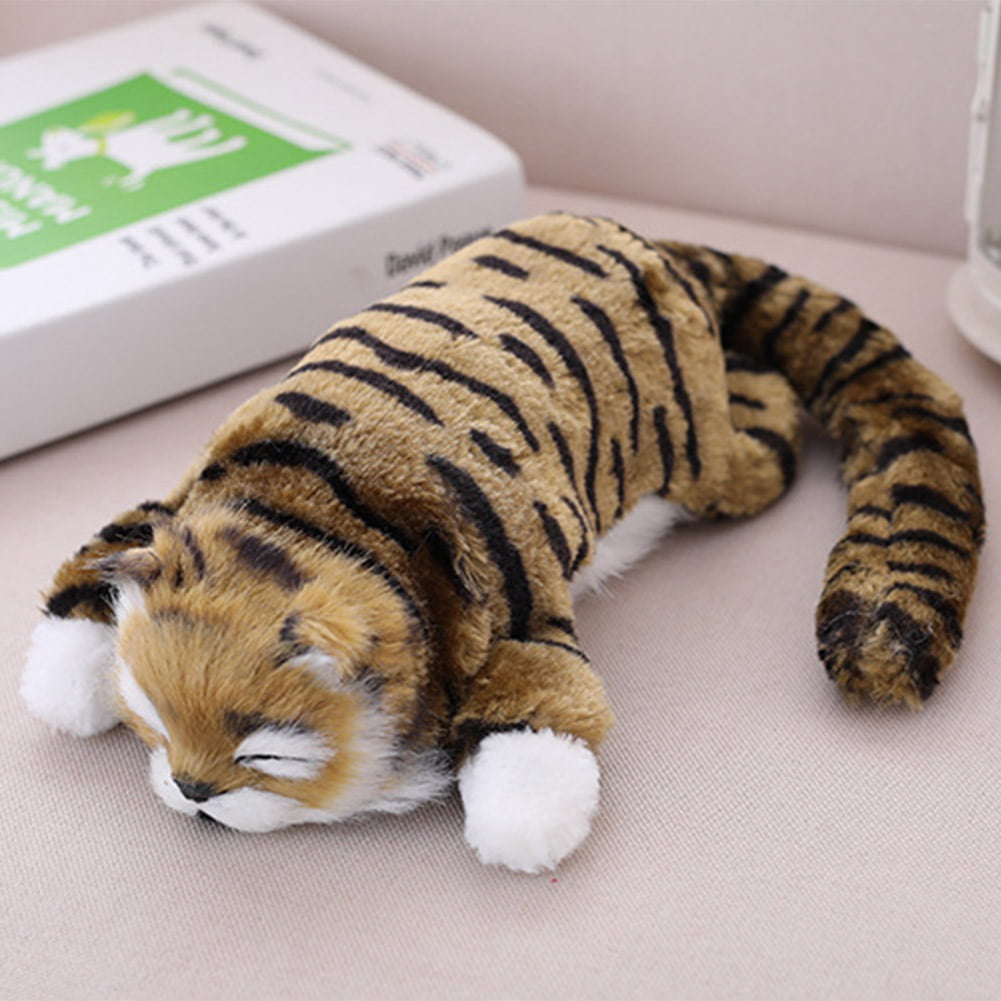 Rolling & Laughing Cat Animal Model Toy Electronic Pet Plush Stuffed Toy
