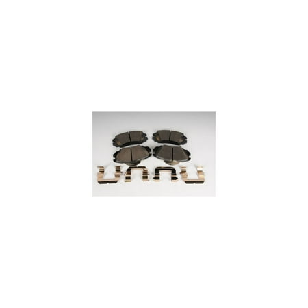- AC Delco 171-1075 Brake Pad Set, OE Replacement, Front Driver And Passenger Side