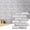 Brick-kh, variant on 10 Pcs Peel and Stick Brick Tile -11.8"X11.8" Small Size Thin PVC 3D Faux Brick Wall Panels Printable Fake Brick Backsplash Wallpaper for Living Room, Bedroom, Kitchen (Covers 9.7 sq.ft)