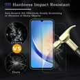 thumbnail image 3 of Tempered Glass Screen Protector Designed for Samsung Galaxy A70 Tempered Glass, Anti Scratch, Bubble Free with Easy Installation Glass For Samsung Galaxy A70, Pack of 2 Glass Protector, 3 of 7