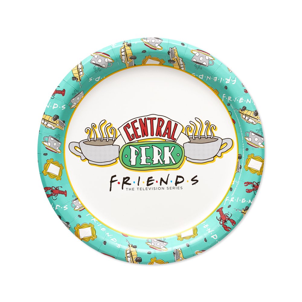 Friends Party Supplies, Dessert Plates, 36count