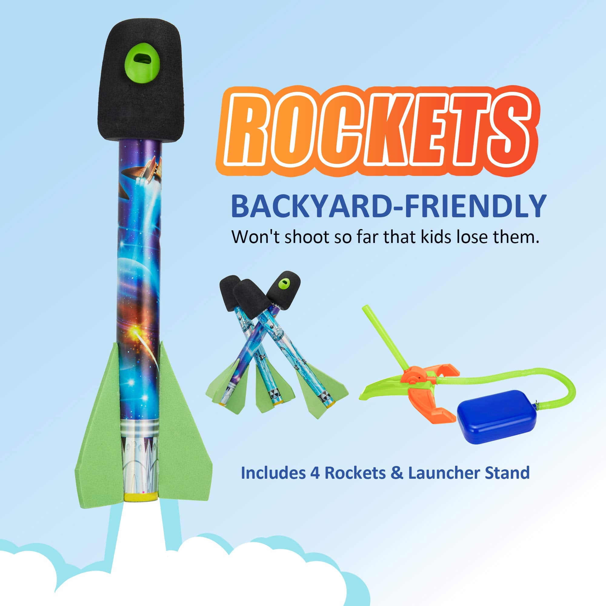 Dropship Rocket Launcher Toy For Kids; Outdoor Summer Toys With Launcher  Aerial Rocket Ideal For Boys And Girls Ages 3 4 5 6 7 8 Years to Sell  Online at a Lower Price