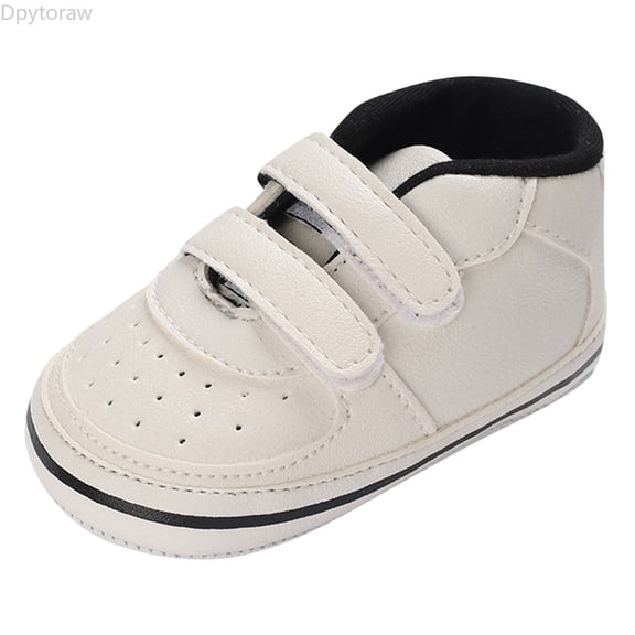 Dpytoraw Baby Sneakers First Walking Shoes For Infants And Toddlers Soft Sole Casual Sport Footwear For Boys And Girls Lightweight Design For Early Baby Athletic Shoes Size Black 0-6 Months