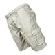 thumbnail image 5 of Pantalones cortos deportivos para hombre Pantalones sueltos casuales Pantalones de trabajo cortos de verano, Blanco beige, S Methold AP002304-01, 5 of 6