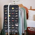 thumbnail image 5 of Hanging Jewelry Organizer, 80 Pockets Earring Holder Organizer, Bracelet Organizer with Pockets for Woman, for Hanging Earrings, Necklaces, Bracelets, Rings, Storage, Closet, 5 of 6