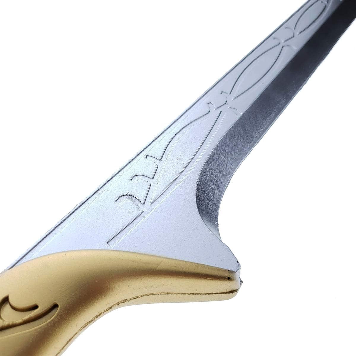 37.5" Decorative Foam Replica with Silver Finish – Ideal for Display, Gifting and Play