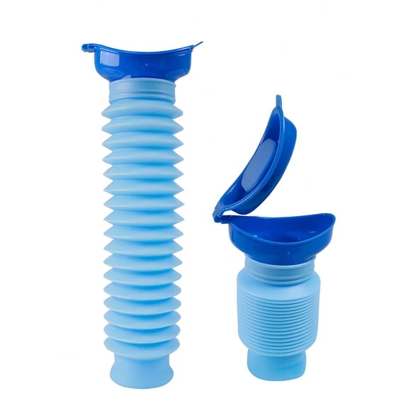 1pcs Car Portable Travel Urinal Traffic Jam Urination Artifact Portable Adult Toilet Female Emergency Urine Bag Ladies Standing Urinal Foldable Urinal