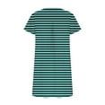 thumbnail image 5 of Women's Summer Casual Tshirt Dresses Crewneck Short Sleeve Loose Comfy Tunic Dress Short Beach Sundress with Pockets, 5 of 5