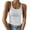 White, variant on Beach Vacation Clothes for Women Top for Juniors Blouse with Lace Trim Cute Ladies Shirts Build Bra Camisole Bodysuit Women Chihuahua Yoga Shirt Bra Shelf Top Casual Blouses Summer Crop Green M