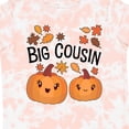 thumbnail image 4 of Inktastic Big Cousin Pumpkins with Fall Leaves Boys or Girls Toddler T-Shirt, 4 of 5