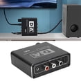 thumbnail image 4 of Décodeur Audio, Convertisseur Audio Numérique-Analogique Signaux Audio Numériques en Convertisseur Audio-Vidéo Analogique L/R pour la Maison pour Ordinateur Hôte + Ligne d'Alimentation USB + Ligne de Fibre Optique, 4 of 8