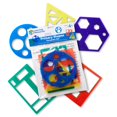 thumbnail image 1 of Conjunto de plantillas Learning Resources 5 piezas Figuras Primarias para el Aprendizaje, 1 of 7