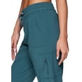 thumbnail image 2 of Avalanche Women's Everyday Hiking Stretch Woven Ripstop Ankle Pant With Pockets, 2 of 5