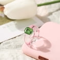 thumbnail image 4 of Anillos lindos de resina acrílica Anillos transparentes coloridos para nudillos de verano Wmkox8yii  fajkfhkj1725, 4 of 5
