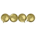 thumbnail image 4 of Northlight 12ct Shatterproof Shiny Christmas Ball Tree Ornament Set 4" - Gold, 4 of 9