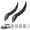 Black B, variant on 3D Dragon Devil Horn Car Roof Decor, Universal Self-Adhesive No Drill Vehicle Exterior Accessories for Sedan SUV Truck Auto Custom Styling (Black A)