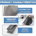thumbnail image 2 of Glass Cleaning Magic Cloth, 10pcs Thickened Magic Cleaning Cloth, Glass Wiping Rags, Streak Free Microfiber Glass Cleaning Cloth, All-purpose Microfib, 2 of 5