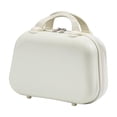 thumbnail image 3 of Bolsa de maquillaje de viaje, neceser portátil para artículos esenciales Blanco, 3 of 9