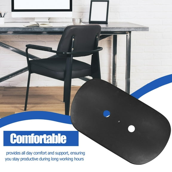 OUNONA Black Office Chair Replacement Part with Ergonomic Backrest and Detachable Headrest for Comfortable Typing Support 6.63"