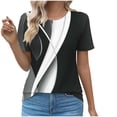 thumbnail image 1 of Birdeem Womens Round Neck Fashionable Casual Short Sleeved Spring/Summer Top, 1 of 12