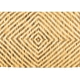 thumbnail image 1 of Ahgly Company Indoor Rectangle Abstract Brown Contemporary Area Rugs, 2' x 4', 1 of 4