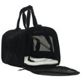thumbnail image 2 of World Pet Small Pet Carrier, Fits Cats and Small Breed Animals, Black, 15"L x 8"H x 12"W, 2 of 5