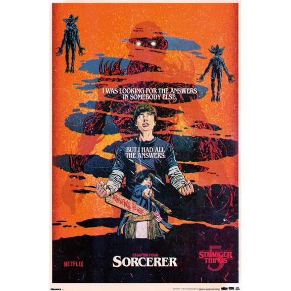 Netflix Stranger Things: Season 5 (2025) - Sorcerer Key Art Wall Poster, 22.375" x 34"