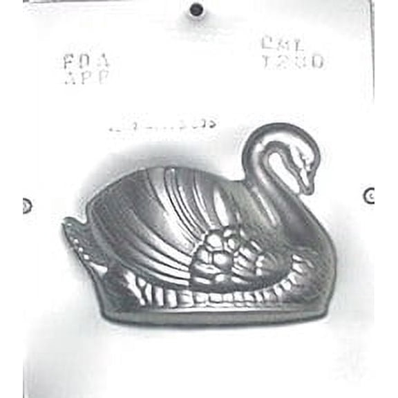 1280 Swan Assembly Facing Right Chocolate Candy Mold