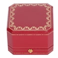 thumbnail image 2 of CAJA DE ANILLO único, Pantalla de Almacenamiente Resistente Al Desgate Caja de Anillo de Material Compuesto Suave para Regalo para Boda, 2 of 7