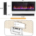 thumbnail image 5 of Vitesse Electric Fireplace 50 in 1500 W, 5 of 7
