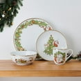 thumbnail image 3 of Fitz & Floyd St. Nicholas 16pc. Porcelain Dinnerware Set (Service for Four), 3 of 7