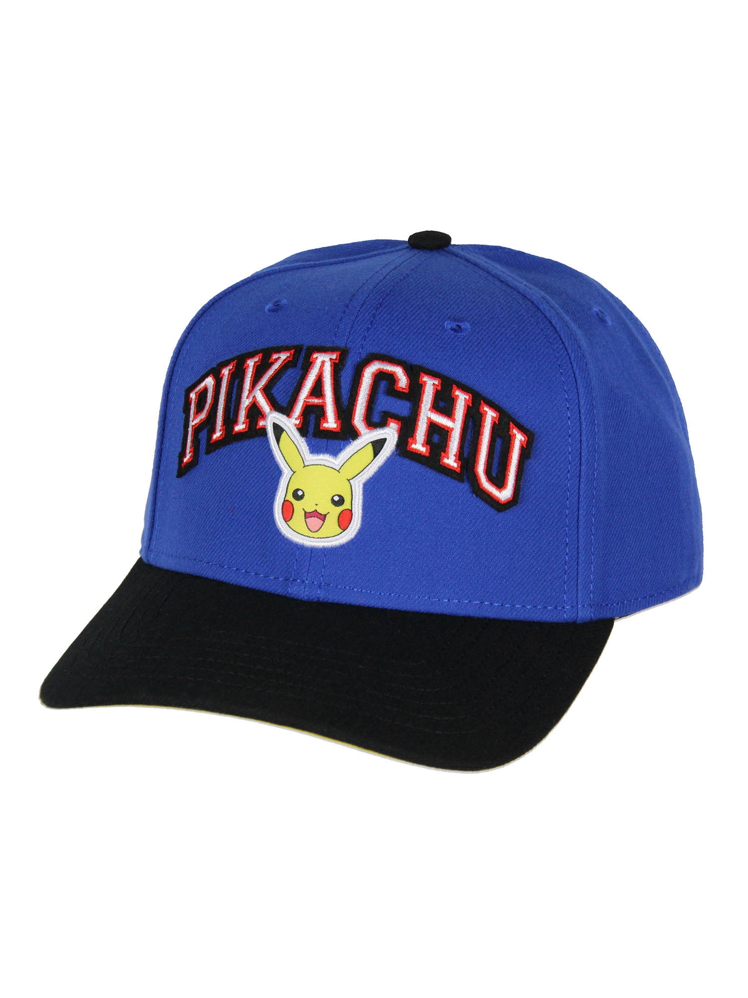 Pokemon Adult Embroidered Precurve Snapback Hat For Men and Women
