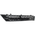 thumbnail image 3 of For BMW 528i xDrive 2012 2013 Bumper Grille Passenger Side | Front | Plastic | Textured Black | Sedan | All Vented | Replacement For BM1039119 | 51117200698, 3 of 5