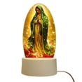 thumbnail image 3 of USB LED Acrylic Ambient Light with Tri-Color Base, Religious Theme, for Home Decor, 3.93x8.18 Inch, 3 of 7
