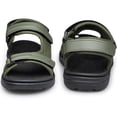 thumbnail image 3 of BNRSHOE Boys Sandals Open Toe Beach Sports Water Sandals for Kids Athletic Summer Outdoor Green, 3 of 7