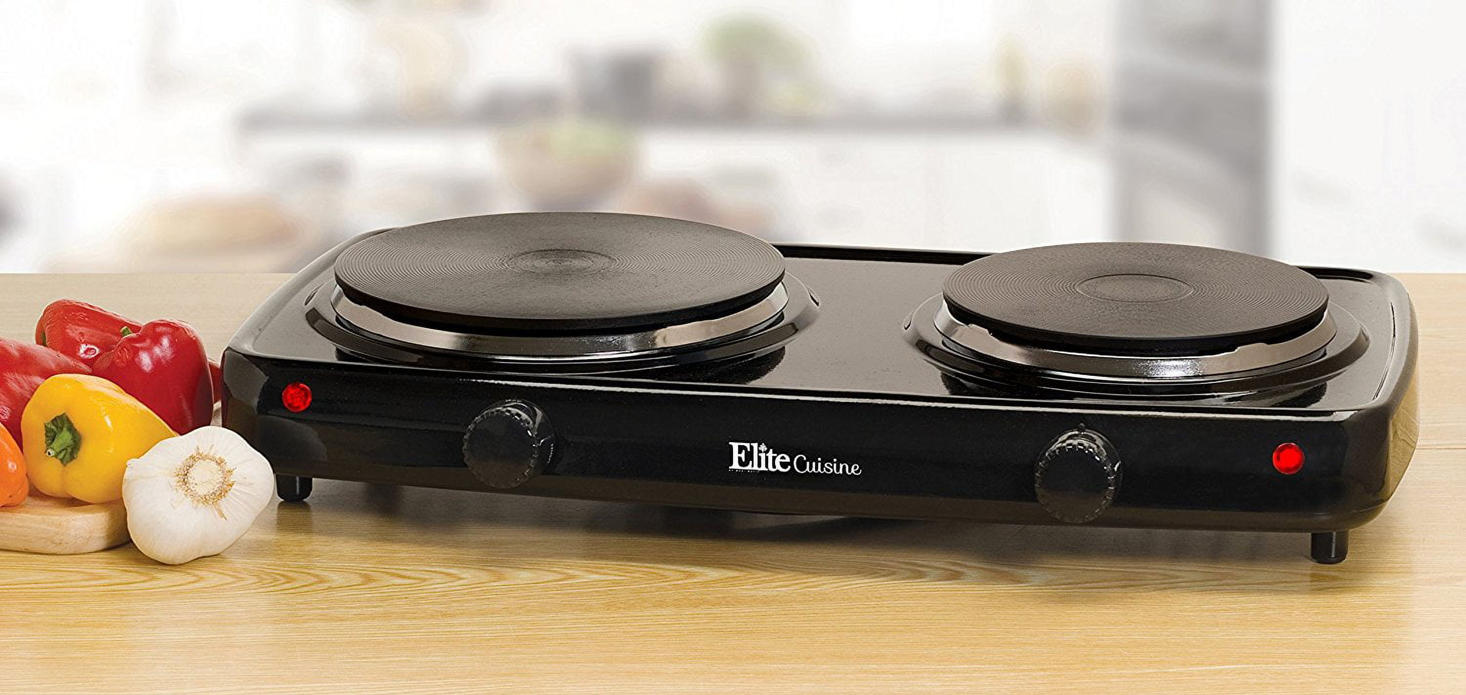 Elite Cuisine Electric Double Buffet Burner [EDB-302BF] – Shop Elite  Gourmet - Small Kitchen Appliances