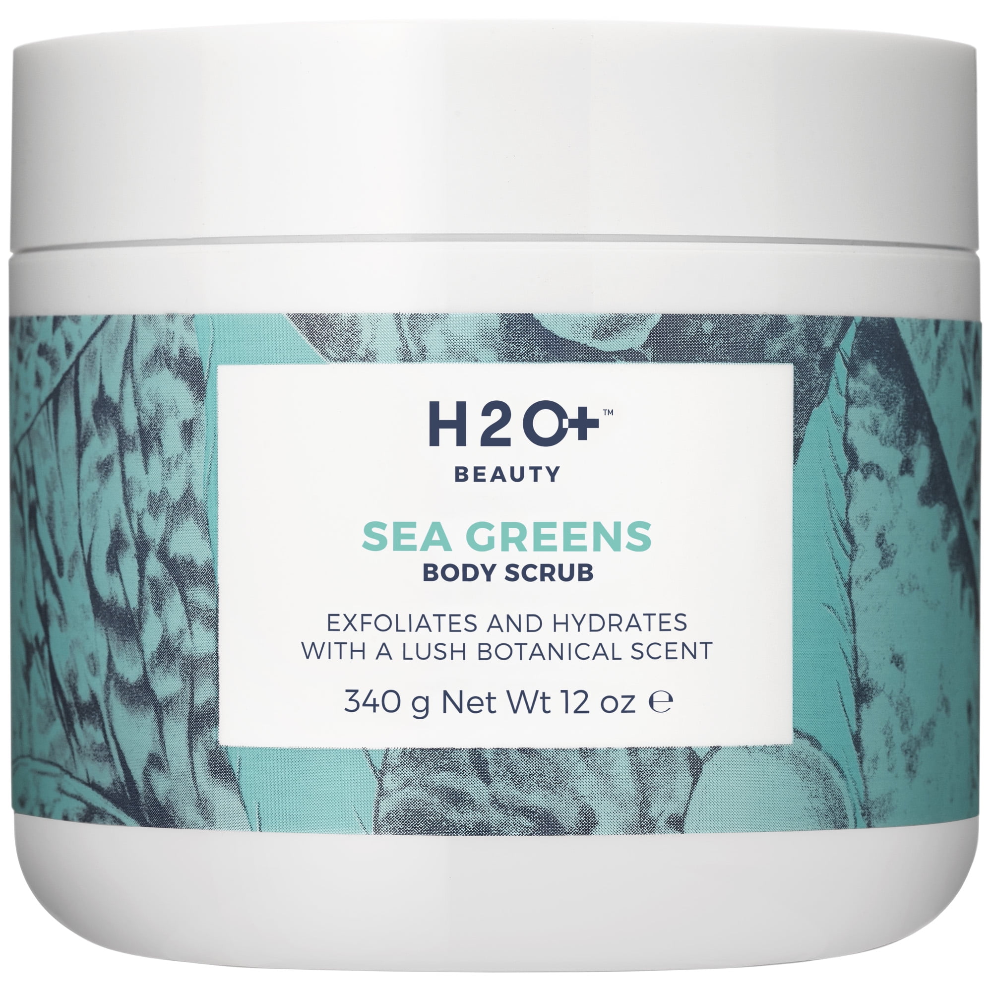 H2O+ Beauty Sea Greens Body Scrub, 12 Oz