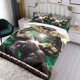 thumbnail image 3 of El Auge de las Bestias Conjunto de sábanas temático, trío de piezas, cómodo y amigable con la piel, diseño único, regalo de decoración para el hogar para familiares, amigos y fans,140cm *210cm, 3 of 6