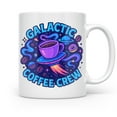 thumbnail image 2 of Galactic 11 oz Coffee Mug - Cosmic Space Design White Ceramic Gift, 2 of 6