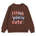 thumbnail image 4 of My First Valentines Day Baby Boy Outfit Crew Neck Sweatshirt Lover Heart Letter Print Long Sleeve Pullover Boys' Sweaters for Girl 18-24 Months, 4 of 4