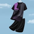 thumbnail image 4 of CHUMUD Athletic Outfits Sets for Men Shorts and Short Sleeve T Shirts Running Dry Fit Mesh Gym Clothes Workout Outfit (Avail in Big & Tall), 4 of 6