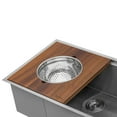 thumbnail image 3 of Ruvati 5 quart mixing bowl and colander set with grater attachments (6 piece set) - RVA1255, 3 of 9