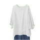 thumbnail image 1 of mfyjkho Tops Deportivos Para Mujer, Top Informal De Moda Para Mujer Con Cuello Redondo Y Mangas Farol De Color Liso Tops Para Salir Xxxl, 1 of 3