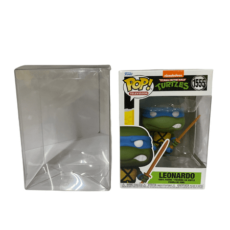 POP! TMNT Leonardo Vinyl Figure #1555 Bundled with Protective Case