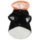 thumbnail image 1 of Dog Plush Clothes Thicken Padded Polyester Halloween Pumpkin Cap Demon Bat Pattern Pet Cat Plush Coat for Indoor Outdoor Black S, 1 of 1