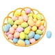 thumbnail image 5 of Mini adornos de huevos de Pascua, manualidades para pintar y hacer tú mismo, huevos de Pascua coloridos, arte creativo. 50 huevo, 5 of 9